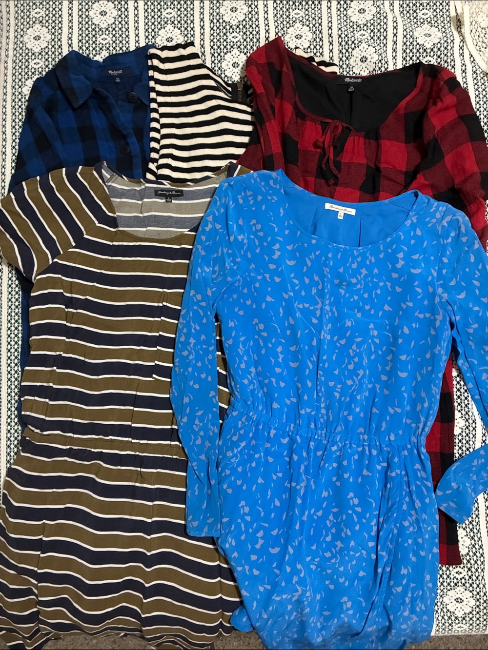 Bundle of 5 Madewell Dresses
